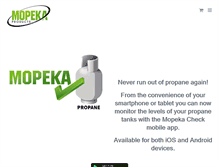 Tablet Screenshot of mopeka.com